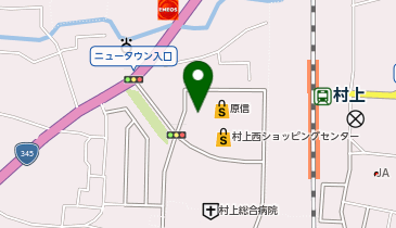 セリア 村上西店の地図画像