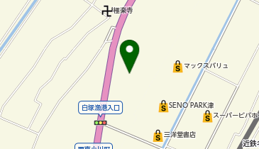 セリア セノパーク津店の地図画像