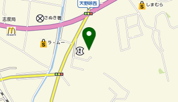 Seria マルナカ志度店の地図画像