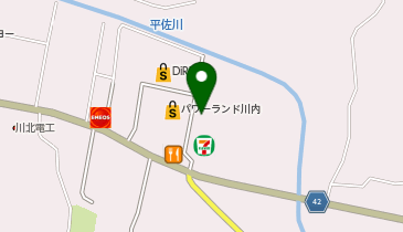 Seria パワーランド川内店の地図画像