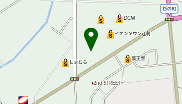 Seria イオンタウン江刺店の地図画像
