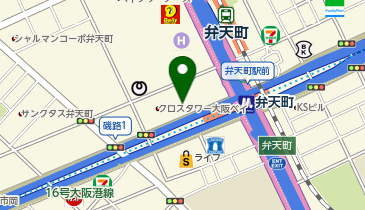 Seria クロスシティ弁天町店の地図画像