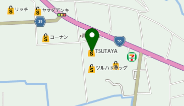 セリア サニーマート高岡店の地図画像