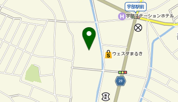 Seria まるき西宇部店の地図画像