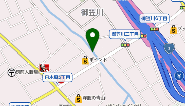 Seria 御笠川店の地図画像