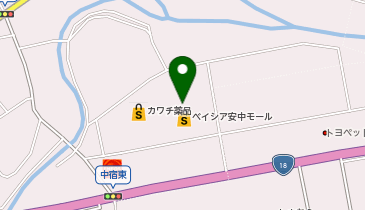 Seria ベイシア安中店の地図画像