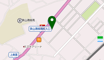 Seria ベイシアタウン新狭山店の地図画像