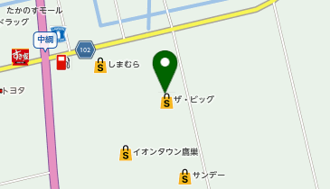 Seria イオンタウン鷹巣店の地図画像