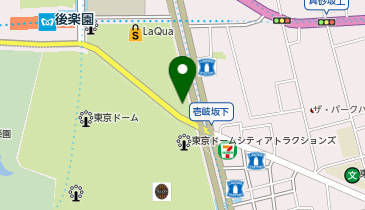 HUB 東京ドームシティ ラクーア店の地図画像