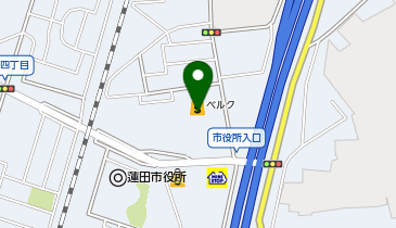 ベルク 黒浜店の地図画像