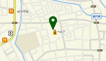 ベルク 川口前川店の地図画像