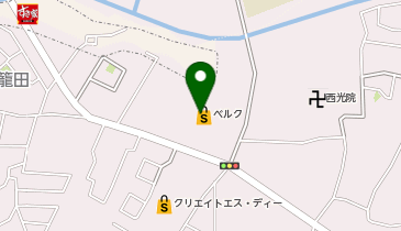 ベルク 柏しこだ店の地図画像