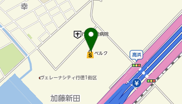 ベルク フォルテ行徳店の地図画像