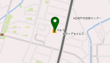 ベルク 北坂戸店の地図画像