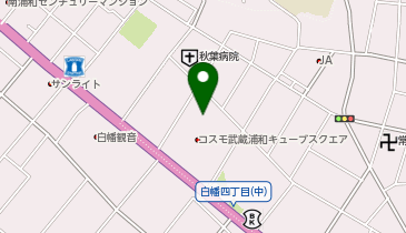 ベルク 浦和根岸店の地図画像