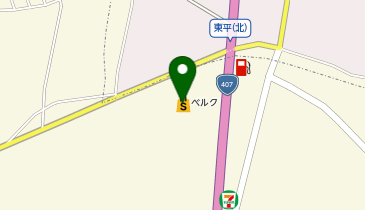 ベルク 東松山東平店の地図画像