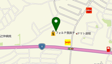 ベルク フォルテ我孫子店の地図画像