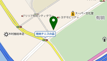 ベルク 有明店の地図画像