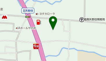 JAふくしま未来 農産物直売所ここら矢野目店の地図画像