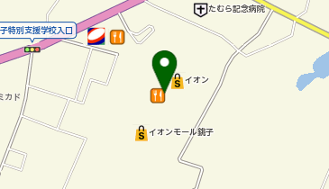 JAちばみどり みどりの大地(イオンモール銚子 銚子活菜横丁鮮の市)の地図画像