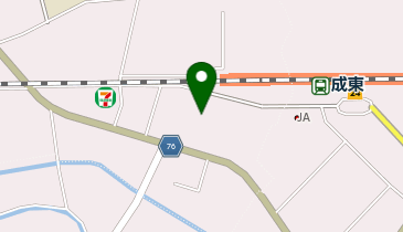 JA山武郡市 山武緑の風成東店の地図画像