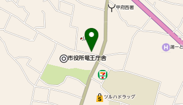 JA山梨みらい  JA山梨みらい いーなとうぶ竜王の地図画像