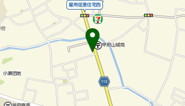 JA山梨みらい JA山梨みらい 穫れたてLand山城の地図画像