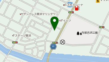 JAおきなわ あがりはま市場の地図画像