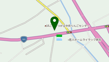 JAごしょつがる まるっと新鮮館の地図画像