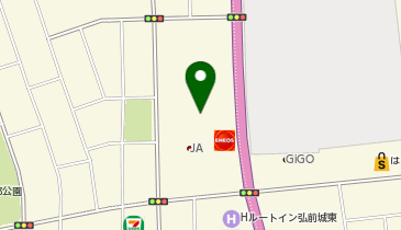 JAつがる弘前 グリーンハウス「かあさんの店」の地図画像