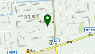 JA掛川市 新鮮安心市場 さすが市の地図画像