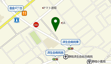 JA静岡市 南部じまん市の地図画像