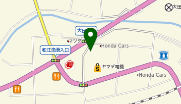 JAしまね JAグリーンおおだの地図画像