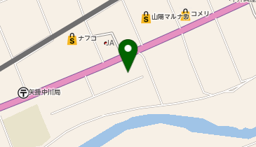 JA晴れの国岡山 矢掛宿場の青空市「きらり」の地図画像