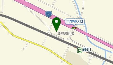 JAあいち三河 道の駅藤川宿の地図画像