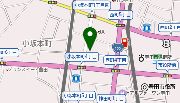 JAあいち豊田 産直プラザの地図画像