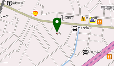 JAひまわり グリーンセンター豊川の地図画像