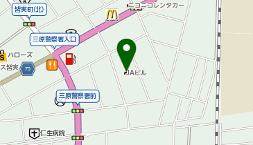 JAひろしま やっさふれあい市場 三原店の地図画像