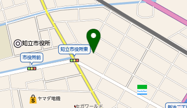 JAあいち中央 グリーンセンター知立の地図画像