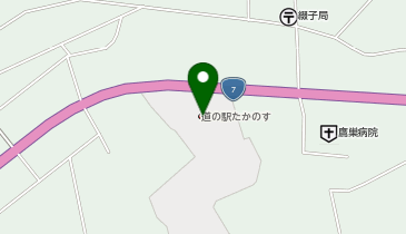 JA秋田たかのす JA産直 おおだいこの地図画像