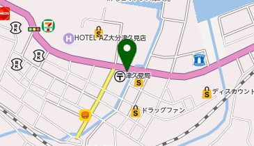 JAおおいた のぞみ市場 だんだんの地図画像