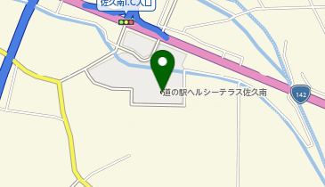 JA佐久浅間 道の駅ヘルシーテラス佐久南の地図画像