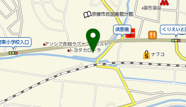 JAむなかた 農産物直売所「ほたるの里」の地図画像