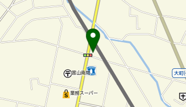 JA富山市 まんなか市場の地図画像