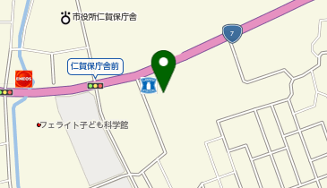 JA秋田しんせい 百彩館物産館の地図画像