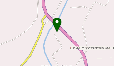 JA秋田しんせい 生産物直売所 菜らんどの地図画像