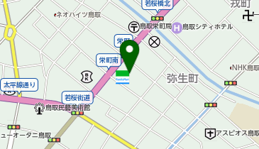 JA鳥取いなば さんフレッシュいなばの地図画像