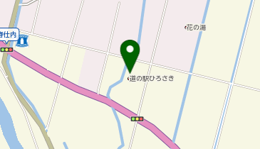 JA津軽みらい 国土交通省指定「道の駅」ひろさき サンフェスタいしかわの地図画像