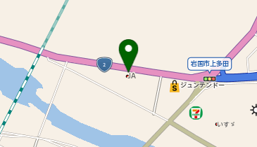 JA山口県 FAM&rsquo;Sキッチンいわくにの地図画像