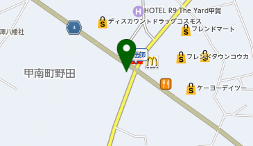 JAこうか ぷらりの地図画像